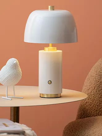 LEITMOTIV | LED Tischlampe FREYA Iron White | 